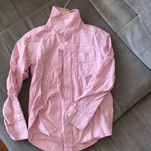 Red bottom down shirt